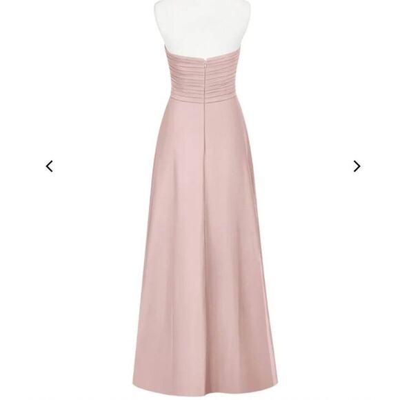 Azazie‎ sz 6 pink Arabella Allure maxi long ball gown  NWT - Picture 2 of 6